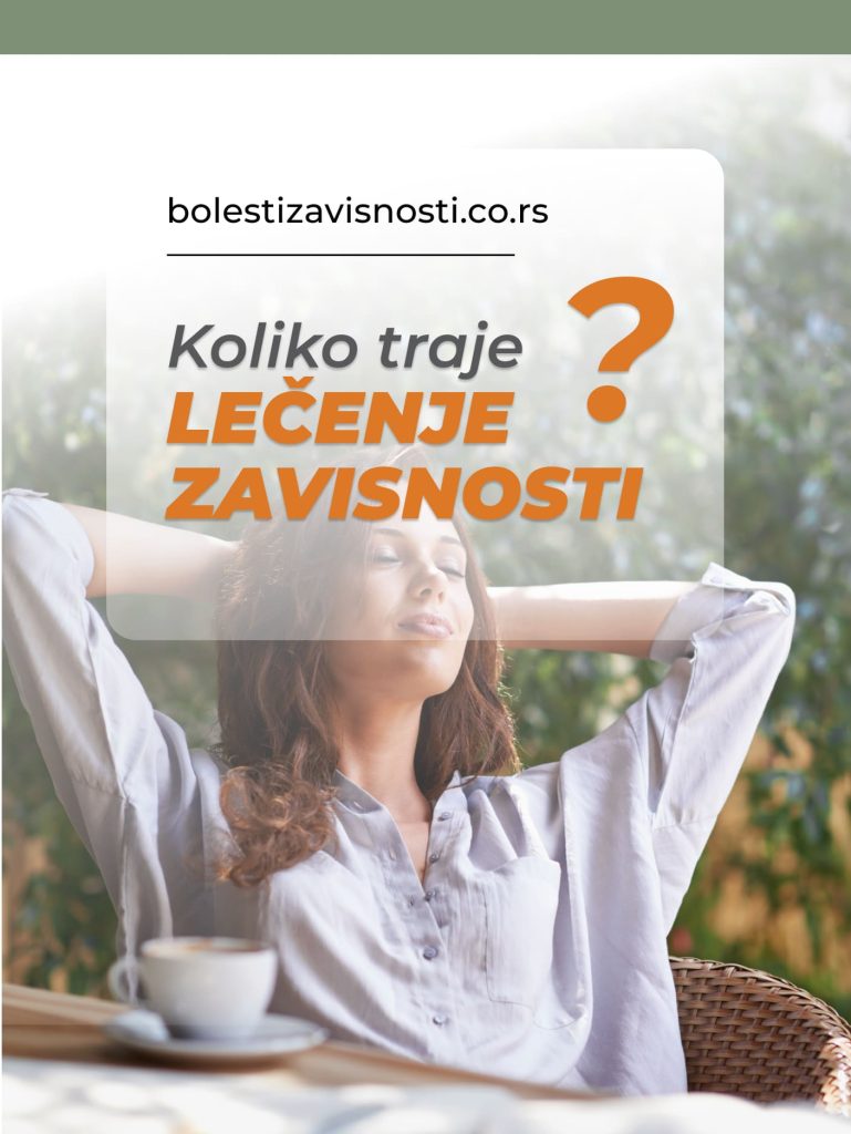 Koliko traje lečenje zavisnosti od alkohola, droge ili kockanja? Pitanje koje svaka porodica prvo postavi psihijatru