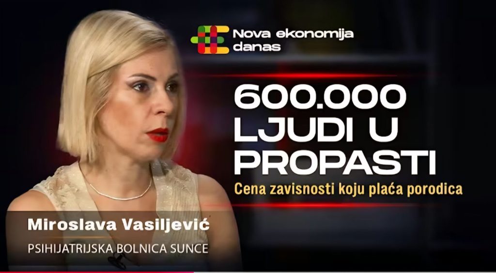 gostovanje Dr Miroslava Vasiljević u Nova ekonomija zavisnost od kocke lečenje